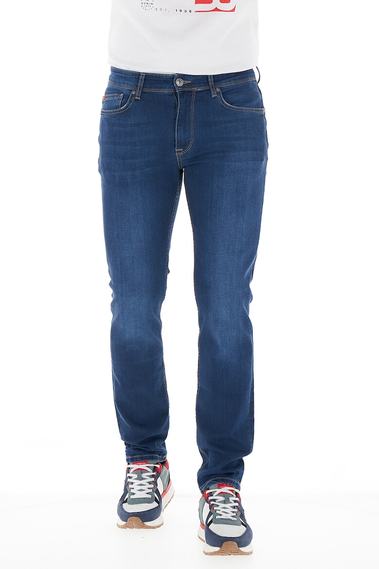 Lee Cooper Blugi cu talie joasa si aspect decolorat - Pled.ro