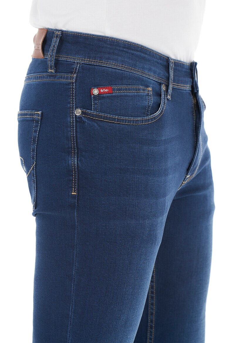 Lee Cooper Blugi cu talie joasa si aspect decolorat - Pled.ro