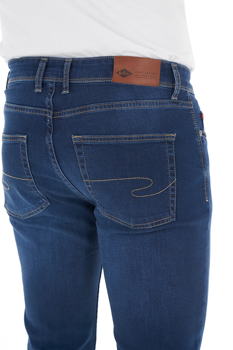 Lee Cooper Blugi cu talie joasa si aspect decolorat - Pled.ro