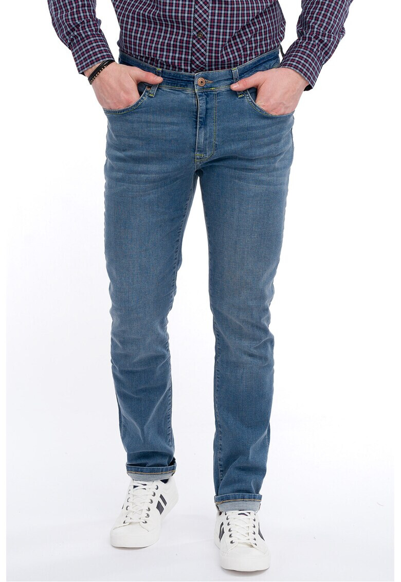 Lee Cooper BLugi slim fit cu 5 buzunare - Pled.ro