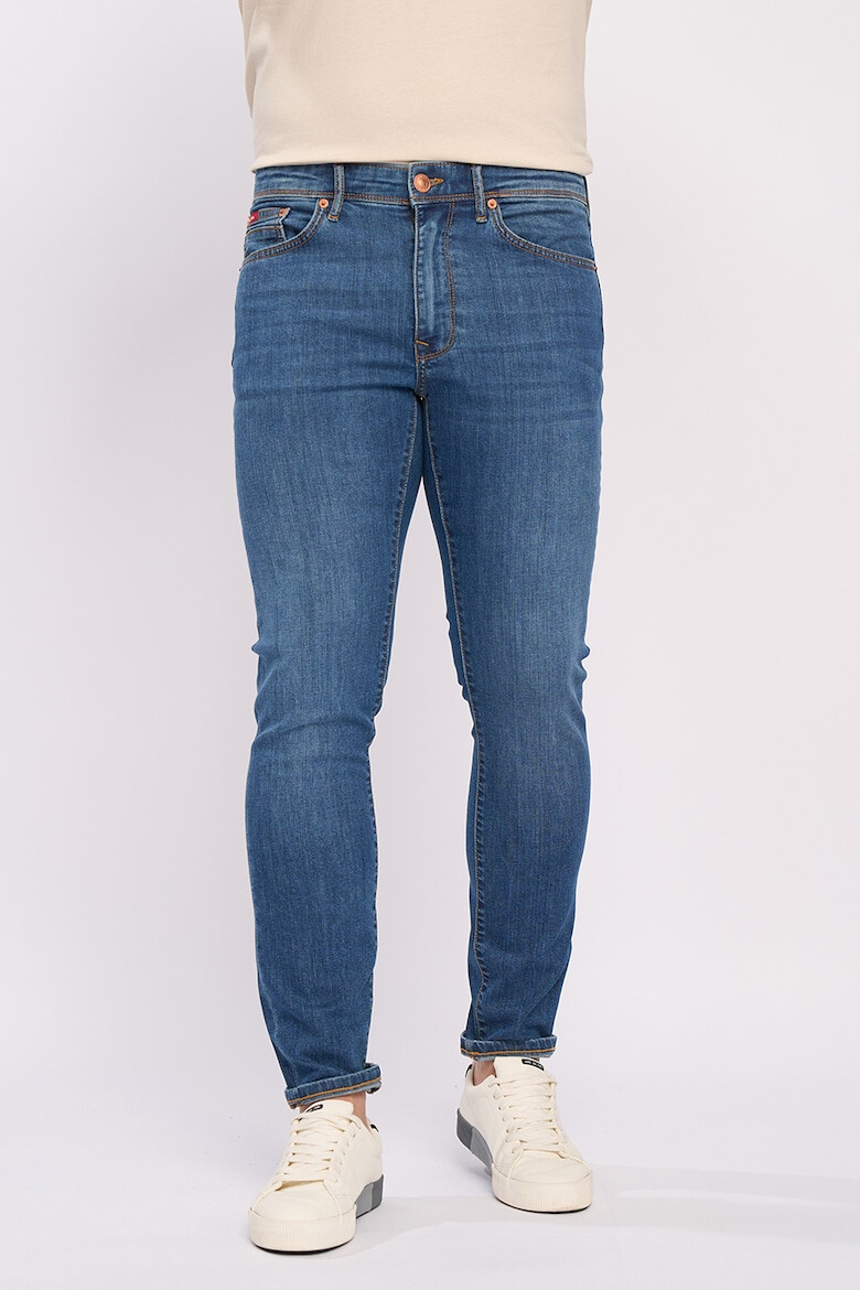 Lee Cooper Blugi slim fit cu 5 buzunare - Pled.ro