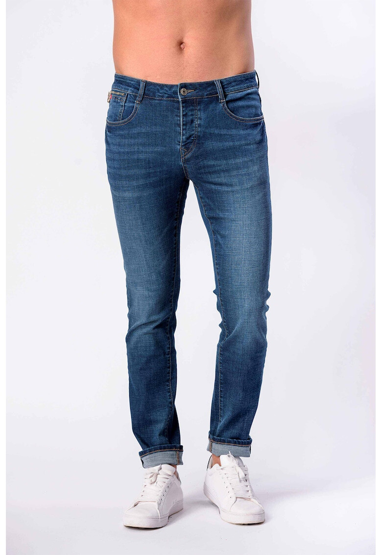 Lee Cooper Blugi slim fit cu aspect decolorat - Pled.ro