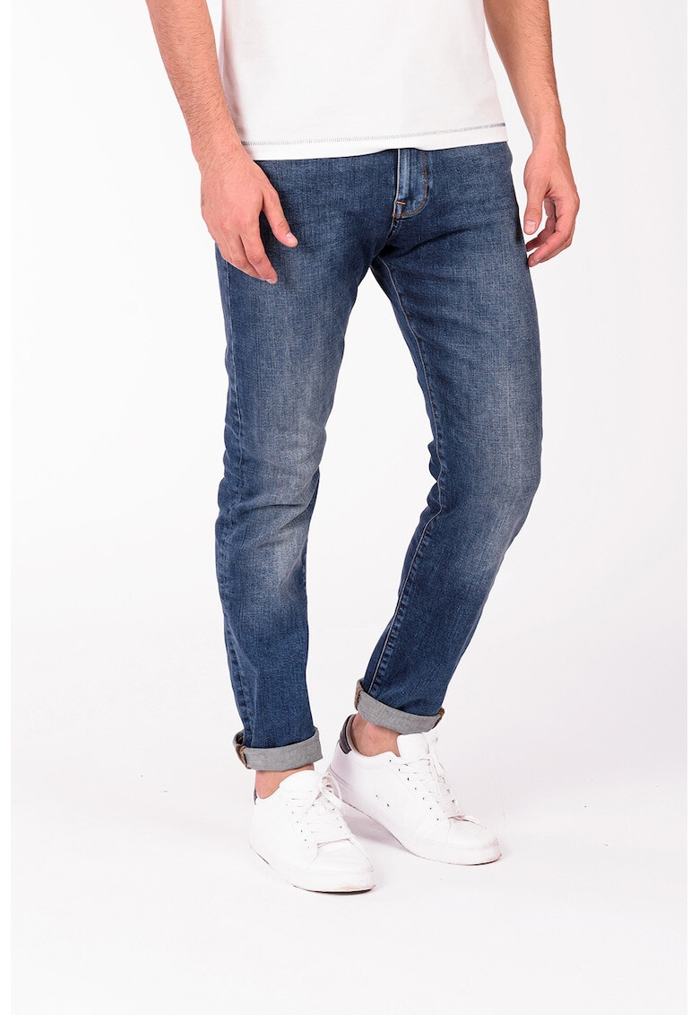 Lee Cooper Blugi slim fit cu aspect decolorat - Pled.ro