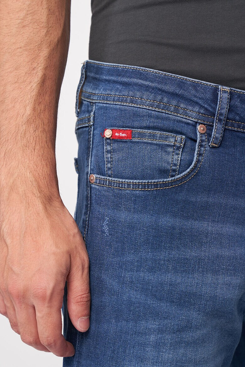 Lee Cooper Blugi slim fit cu aspect decolorat - Pled.ro