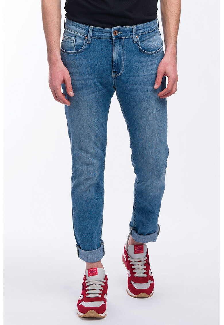 Lee Cooper Blugi slim fit cu aspect decolorat - Pled.ro