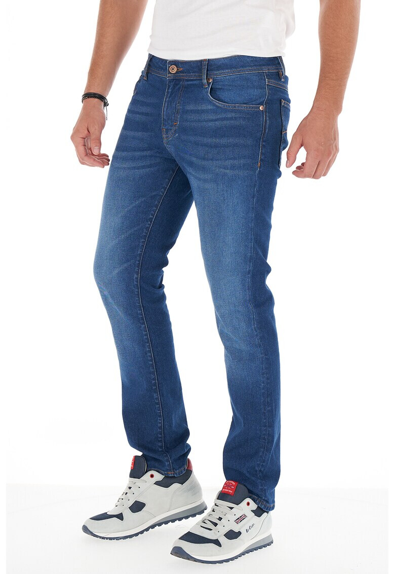 Lee Cooper Blugi slim fit cu aspect decolorat - Pled.ro