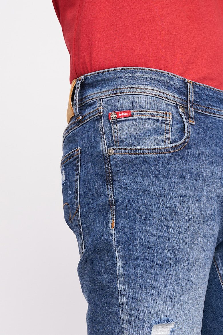 Lee Cooper Blugi slim fit cu detalii cu aspect deteriorat - Pled.ro