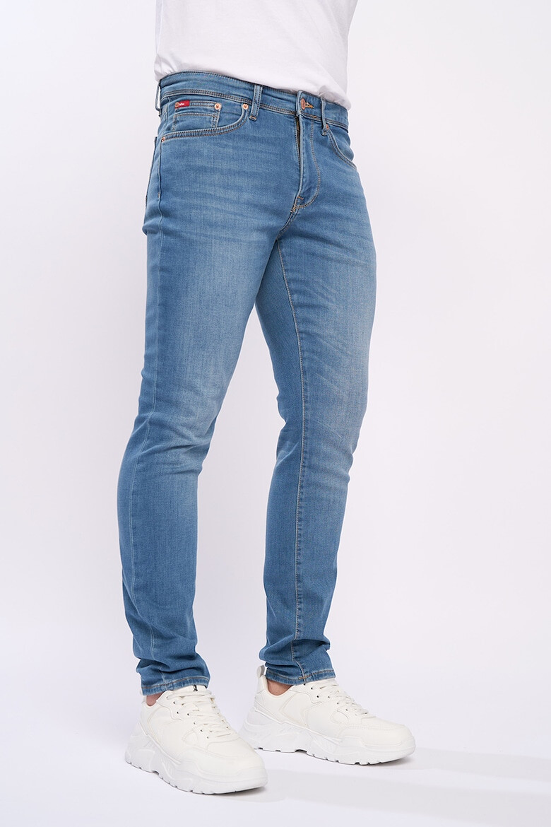 Lee Cooper Blugi slim fit cu talie medie - Pled.ro