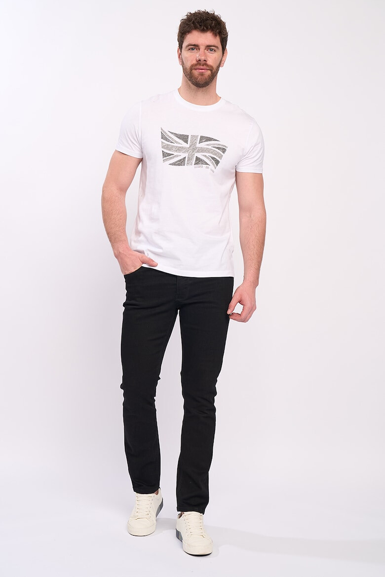 Lee Cooper Blugi slim fit cu talie medie si 5 buzunare - Pled.ro