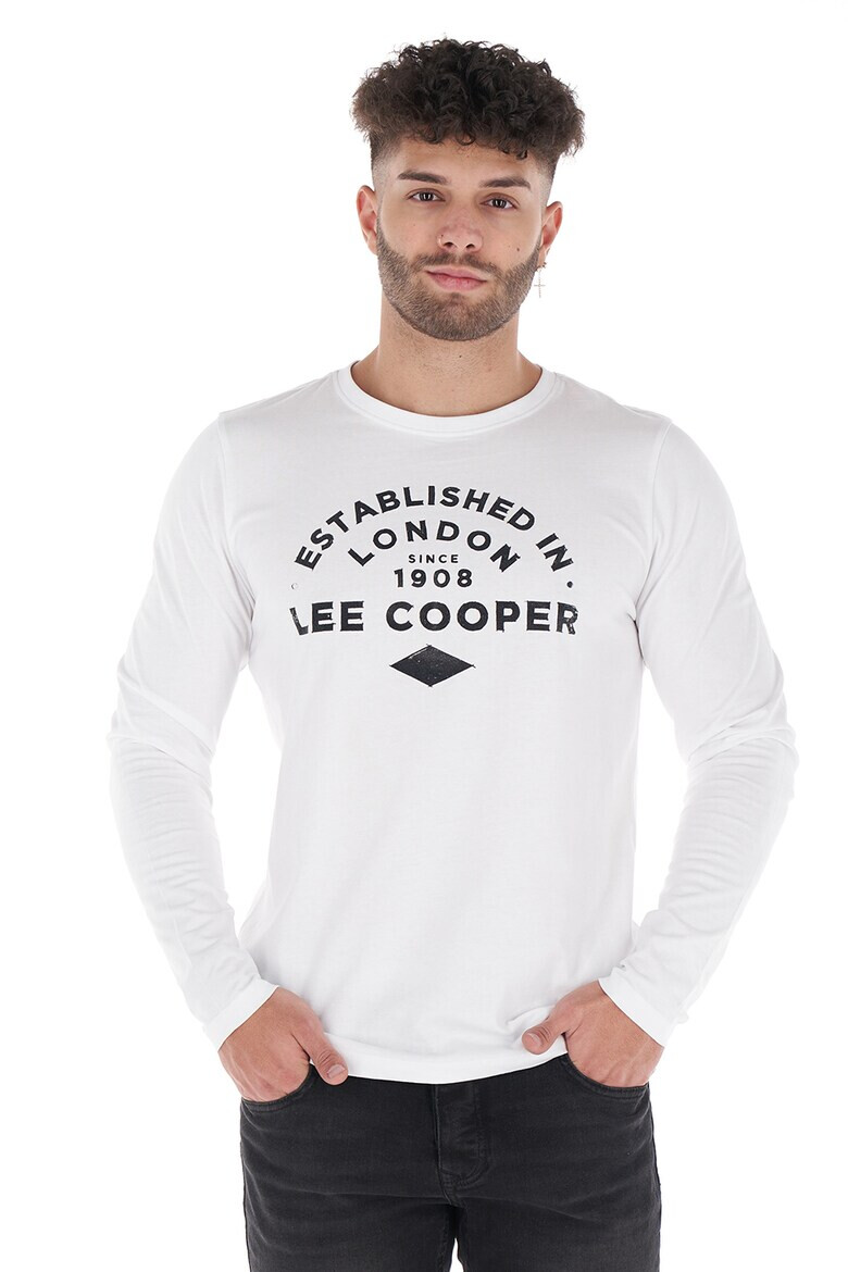 Lee Cooper Bluza de bumbac cu logo - Pled.ro