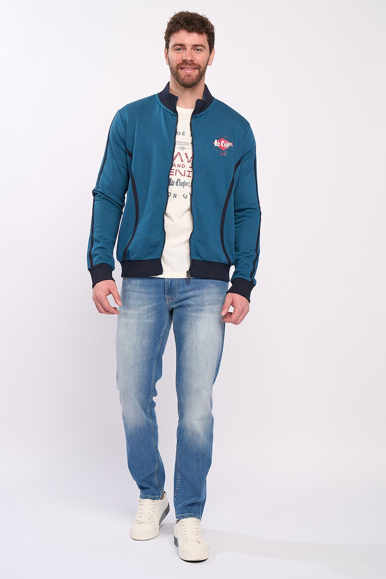 Lee Cooper Bluza de trening cu fermoar si buzunare oblice - Pled.ro