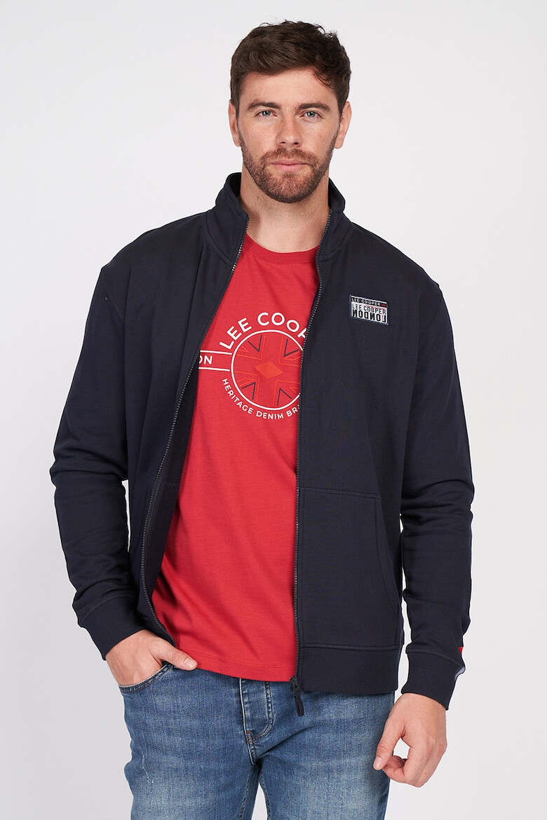 Lee Cooper Bluza de trening cu fermoar si logo - Pled.ro