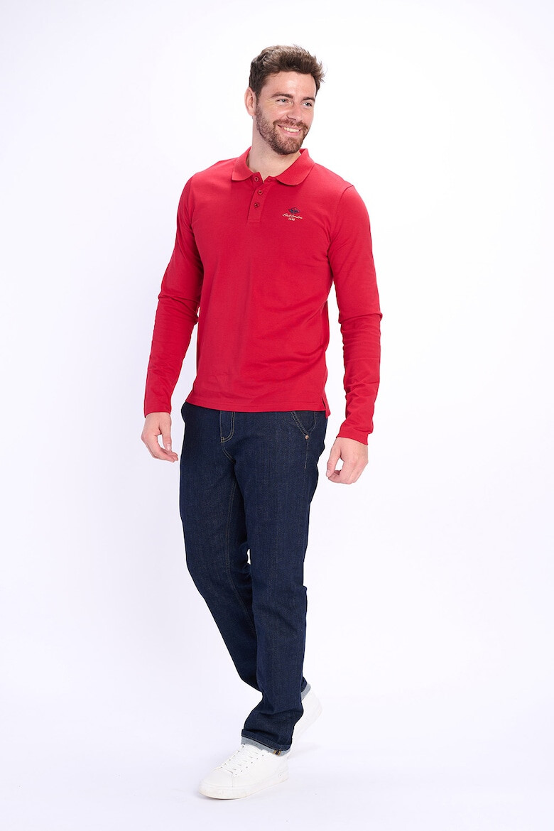 Lee Cooper Bluza polo cu logo - Pled.ro