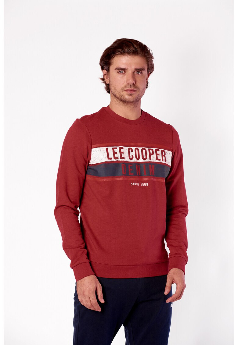 Lee Cooper Bluza sport cu imprimeu logo - Pled.ro