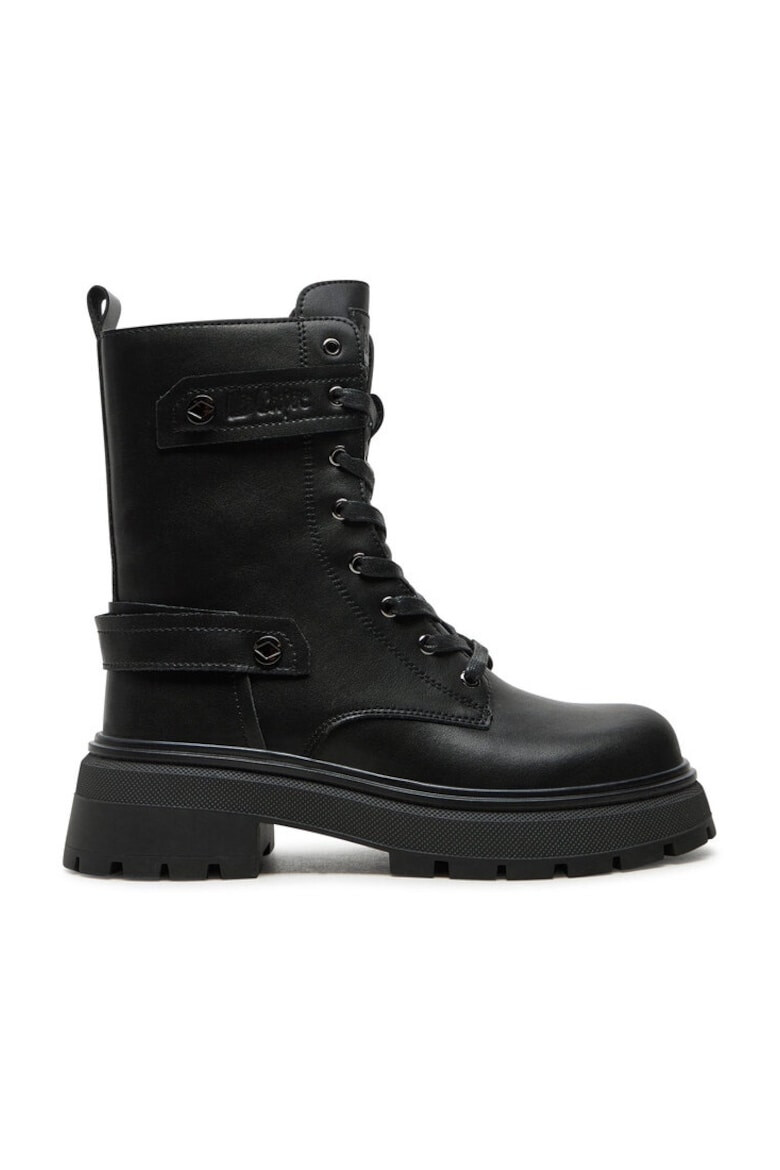 Lee Cooper Botine LCJ-24-01-2978LA Negru Piele lacuita - Pled.ro