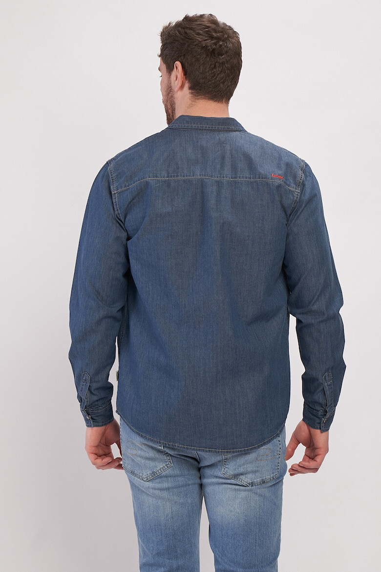 Lee Cooper Camasa din denim cu buzunare pe piept - Pled.ro