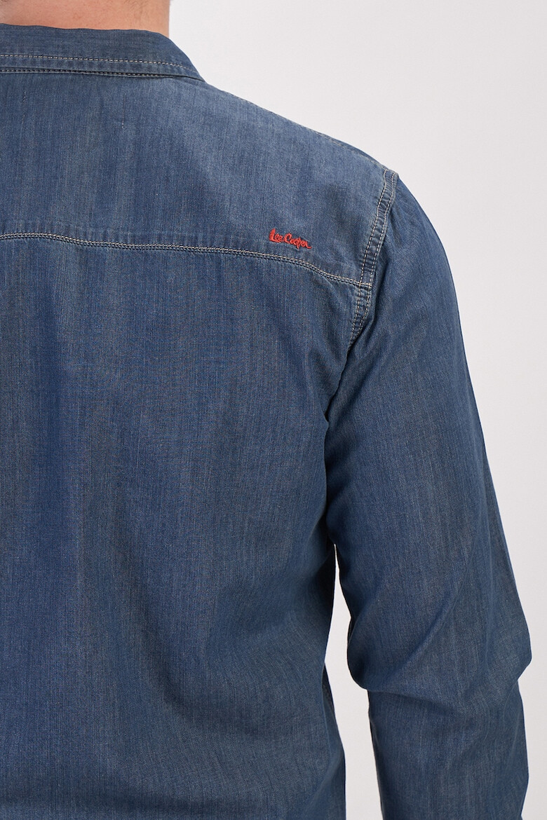 Lee Cooper Camasa din denim cu buzunare pe piept - Pled.ro