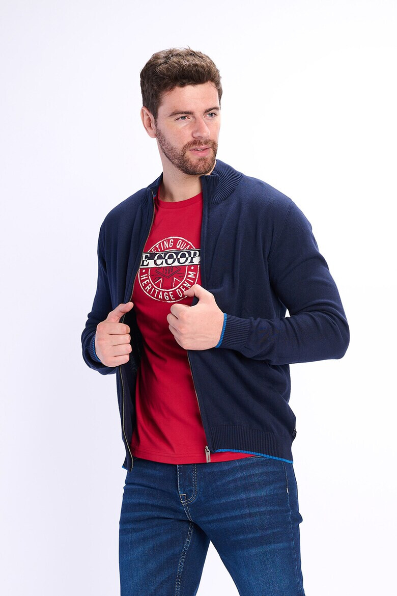 Lee Cooper Cardigan de bumbac cu fermoar - Pled.ro