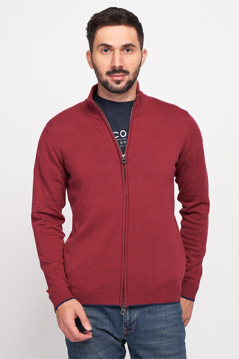 Lee Cooper Cardigan tricotat fin cu fermoar - Pled.ro