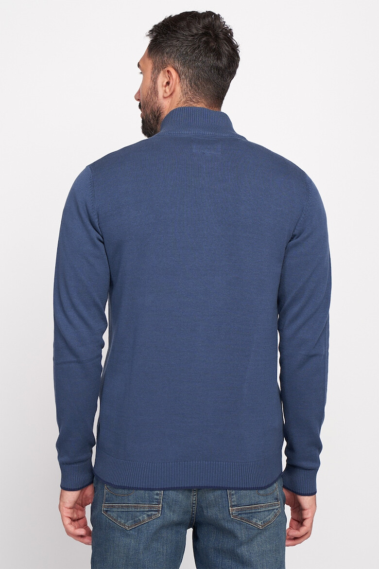 Lee Cooper Cardigan tricotat fin cu fermoar - Pled.ro