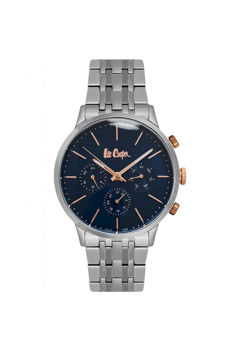 Lee Cooper Ceas barbatesc LC06897.390 Quartz Argintiu - Pled.ro