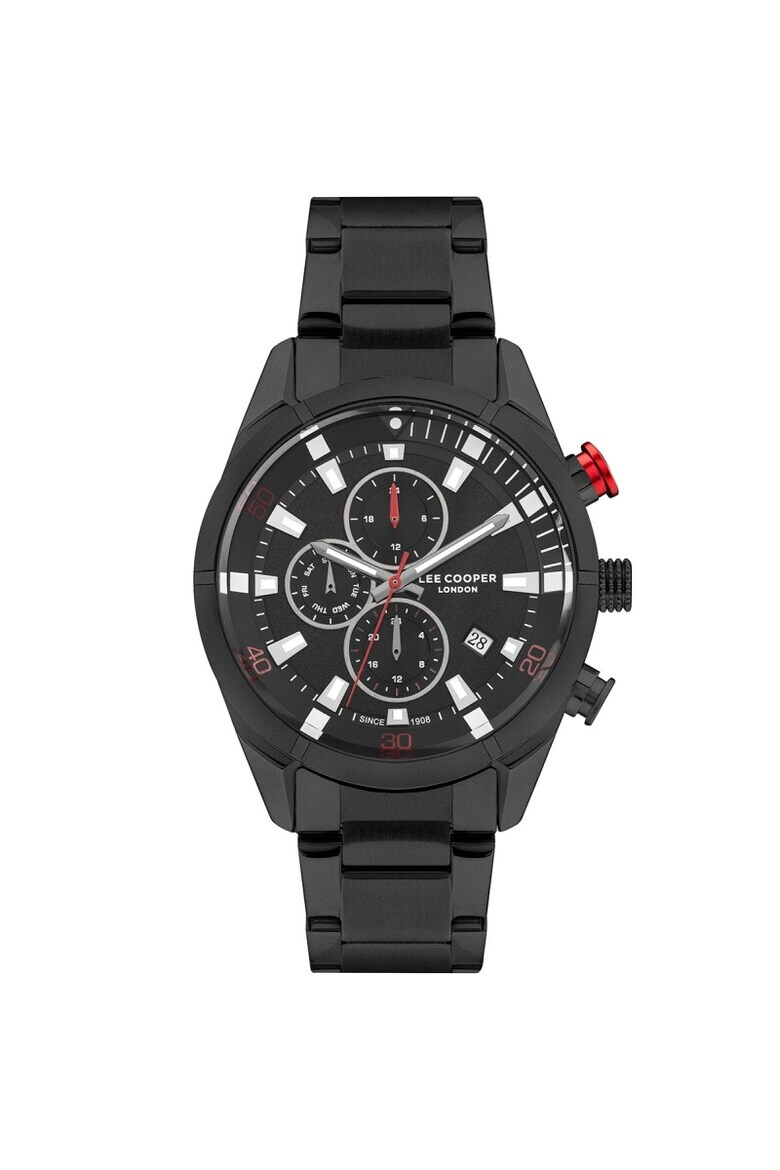 Lee Cooper Ceas barbatesc LC07378.650 Quartz Negru - Pled.ro