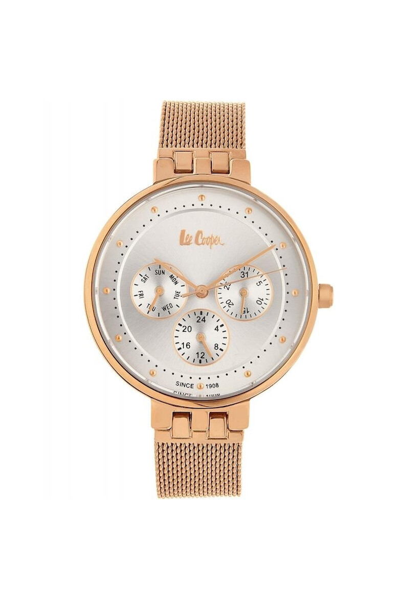 Lee Cooper Ceas dama LC06390.430 Quartz Rose gold - Pled.ro