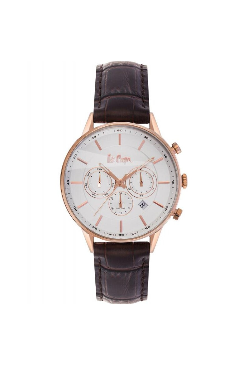 Lee Cooper Ceas dama LC06924.432 Quartz Rose gold - Pled.ro