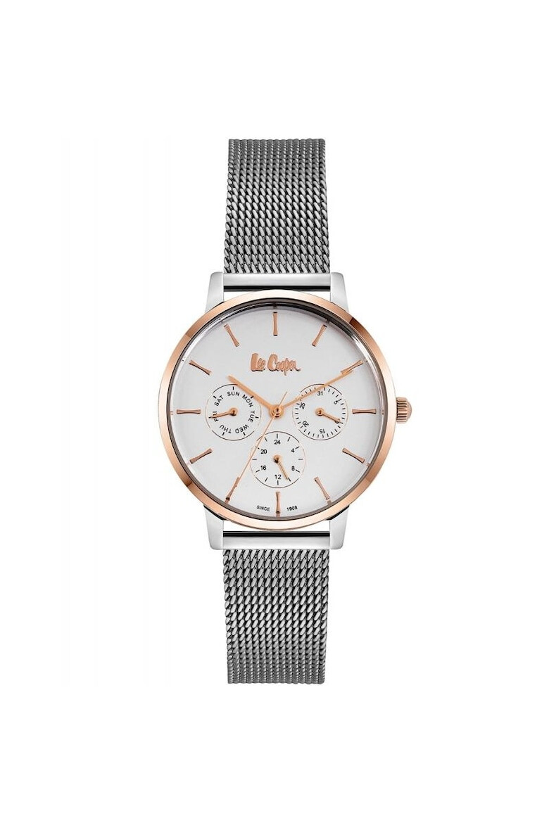 Lee Cooper Ceas dama LC06939.530 Quartz Argintiu Rose gold - Pled.ro