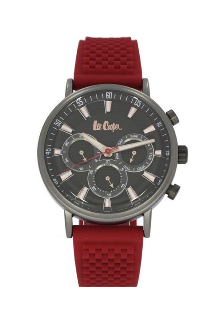 Lee Cooper Ceas quartz cu o curea din silicon - Pled.ro