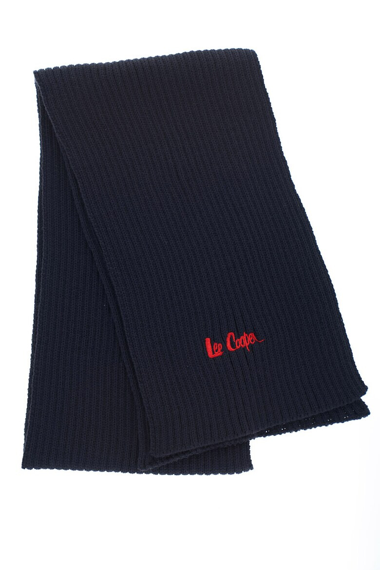 Lee Cooper Fular tricotat cu logo brodat - Pled.ro