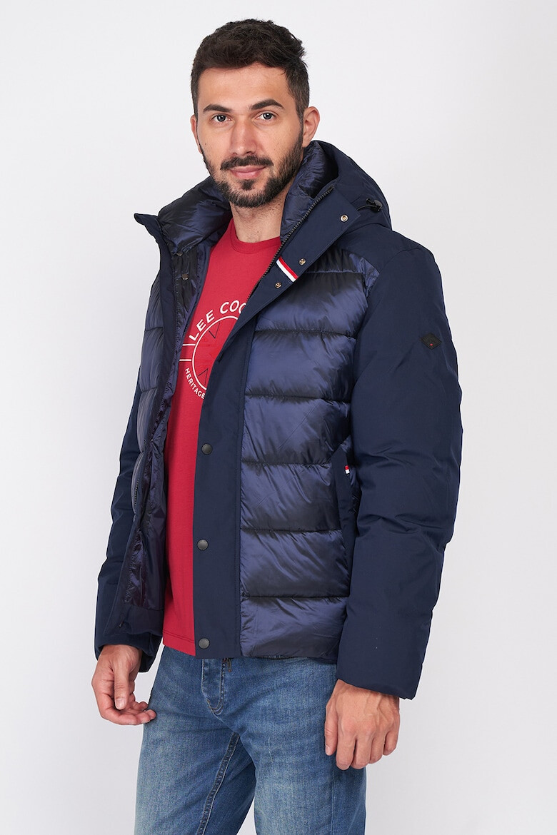 Lee Cooper Geaca matlasata cu gluga - Pled.ro