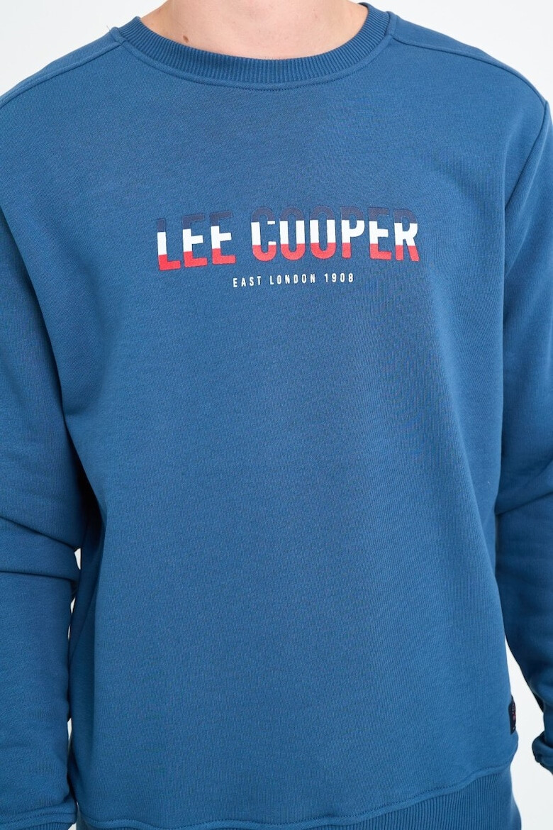 Lee Cooper Hanorac barbat cu logo aplicat Albastru - Pled.ro