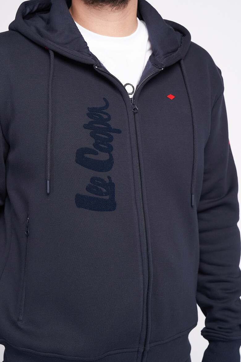 Lee Cooper Hanorac cu fermoar si logo - Pled.ro