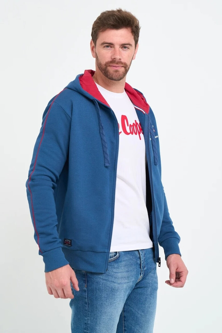 Lee Cooper Hanorac cu fermoar si logo - Pled.ro