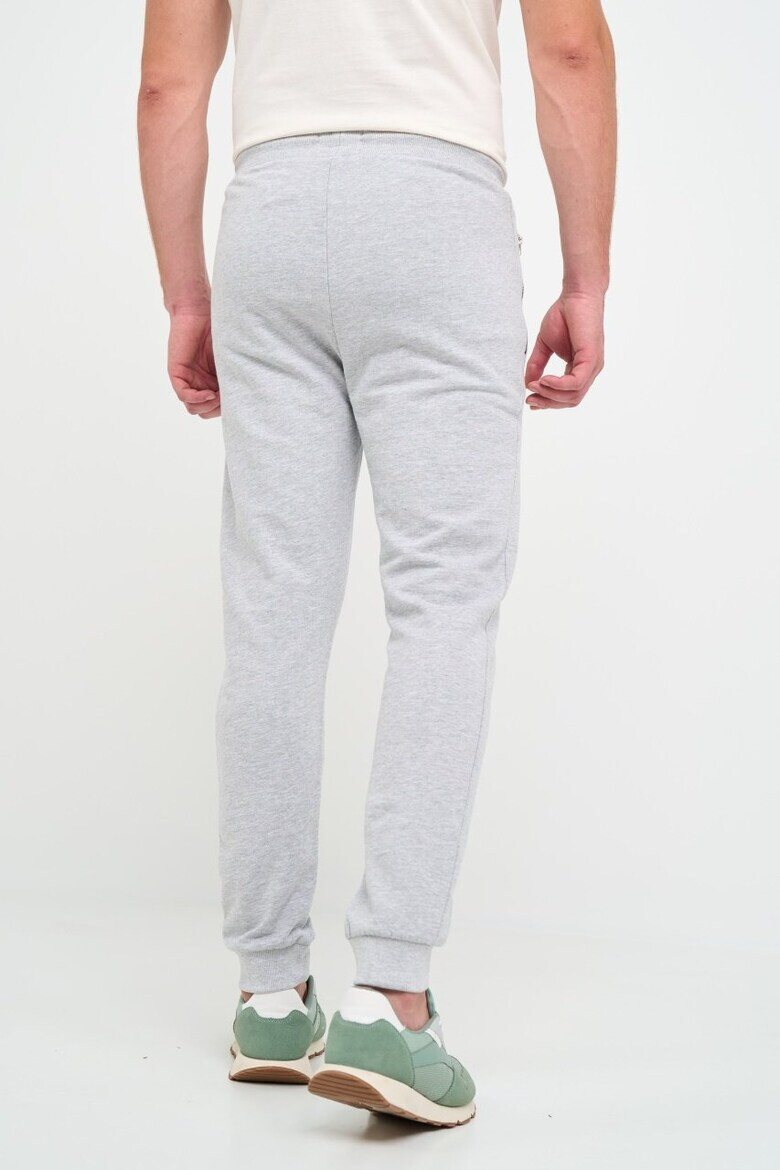 Lee Cooper Pantaloni barbat sport cu buzunare cu fermoar Gri - Pled.ro