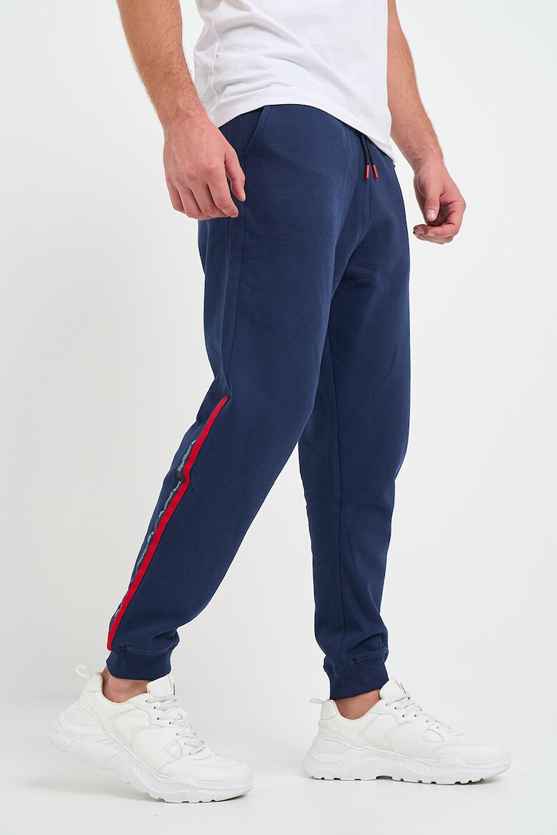 Lee Cooper Pantaloni de trening cu benzi logo - Pled.ro