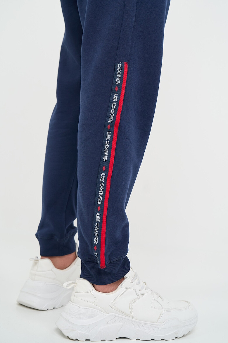 Lee Cooper Pantaloni de trening cu benzi logo - Pled.ro