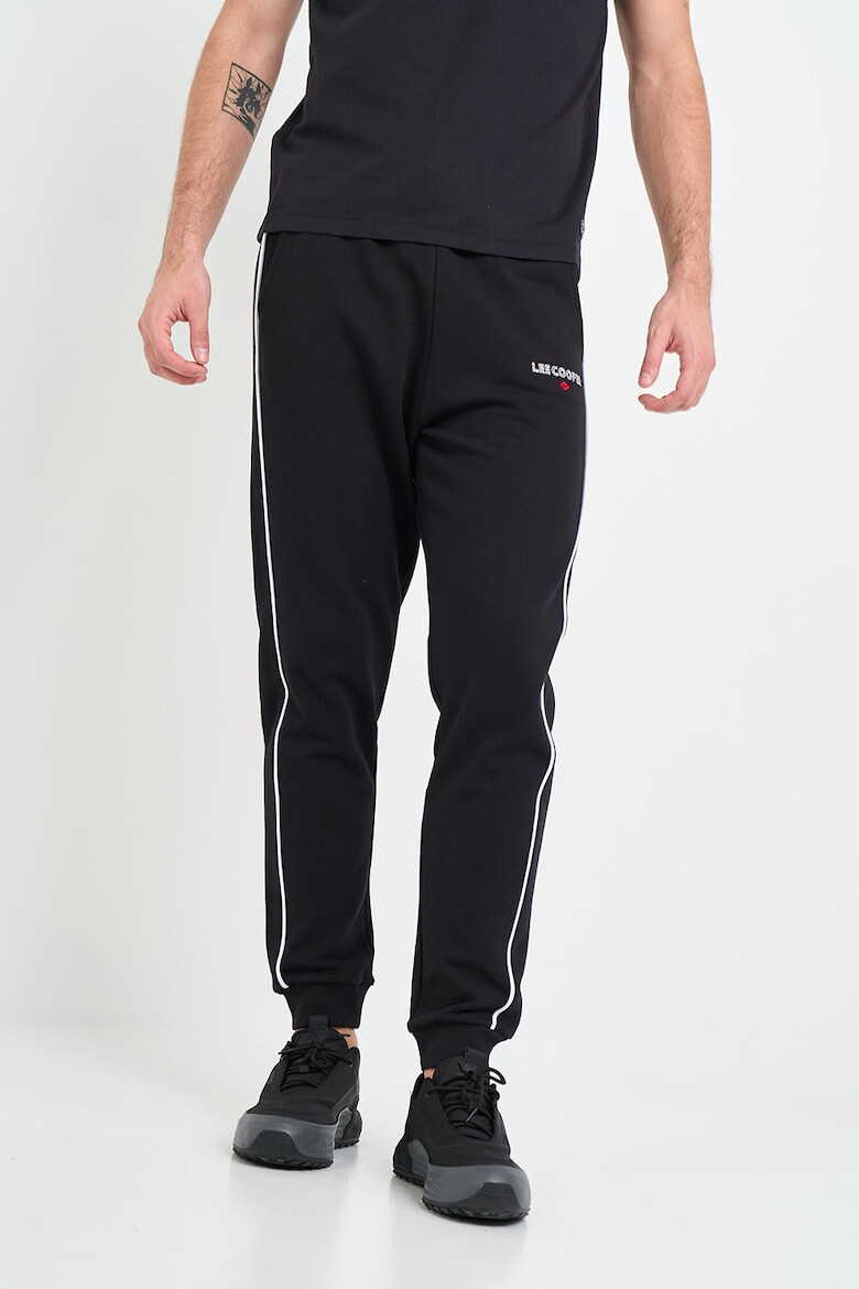 Lee Cooper Pantaloni de trening din bumbac cu buzunare oblice - Pled.ro