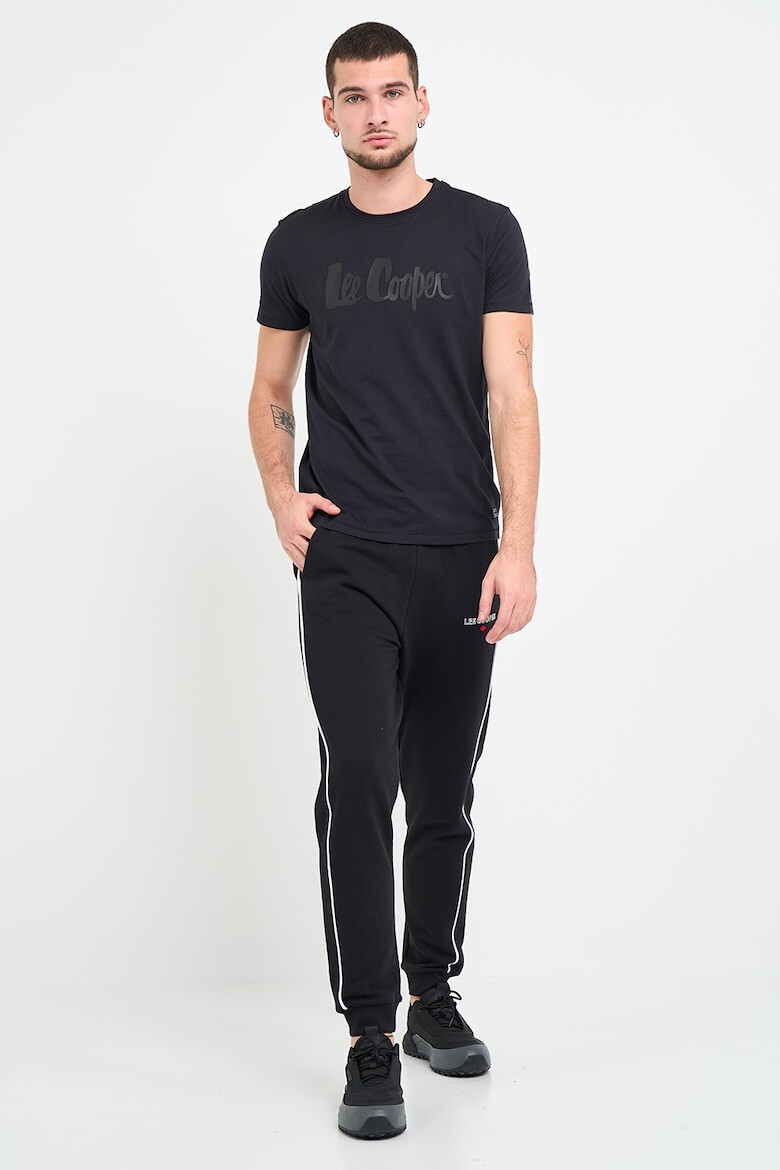 Lee Cooper Pantaloni de trening din bumbac cu buzunare oblice - Pled.ro