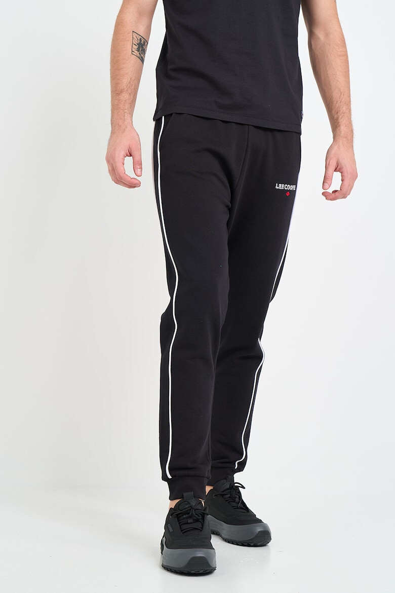 Lee Cooper Pantaloni de trening din bumbac cu buzunare oblice - Pled.ro