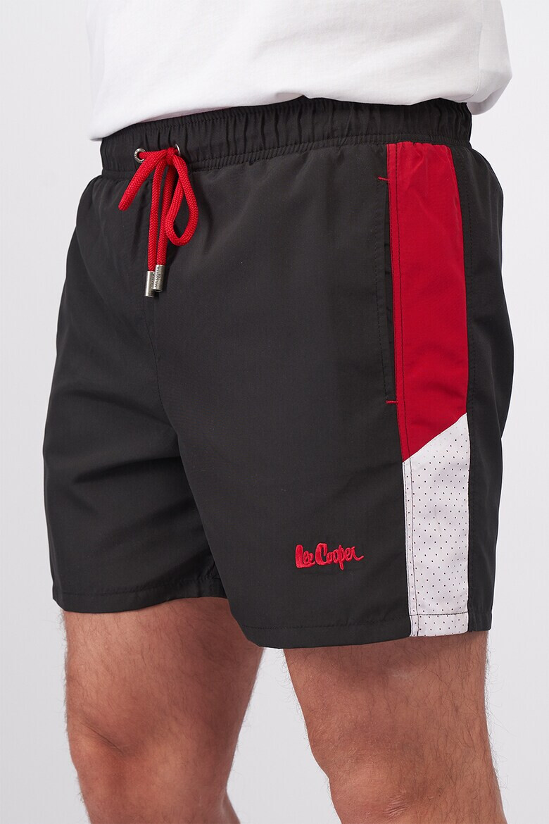 Lee Cooper Pantaloni scurti de baie cu imprimeu logo - Pled.ro