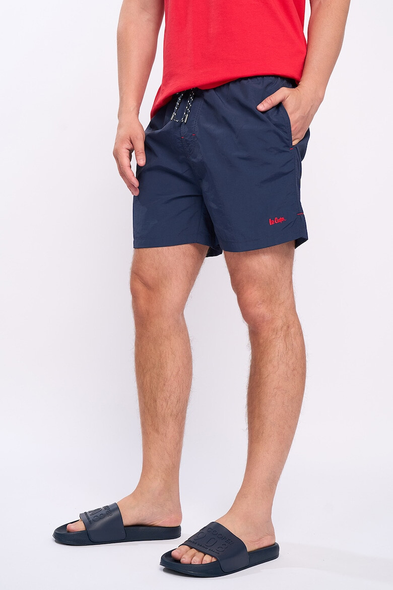 Lee Cooper Pantaloni scurti de baie cu snur in talie - Pled.ro