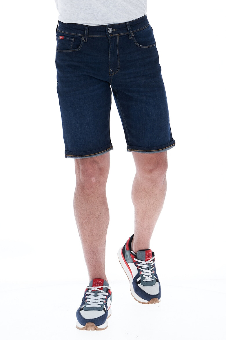 Lee Cooper Pantaloni scurti de denim cu 5 buzunare - Pled.ro