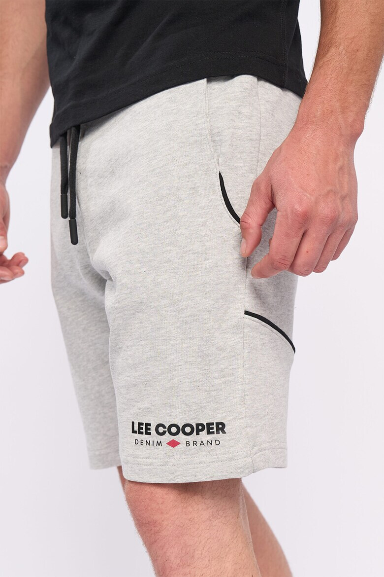 Lee Cooper Pantaloni scurti din amestec de bumbac cu snur - Pled.ro