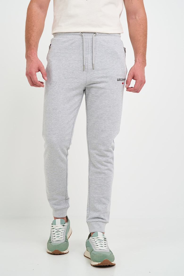 Lee Cooper Pantaloni sport cu snur si buzunare cu fermoar - Pled.ro