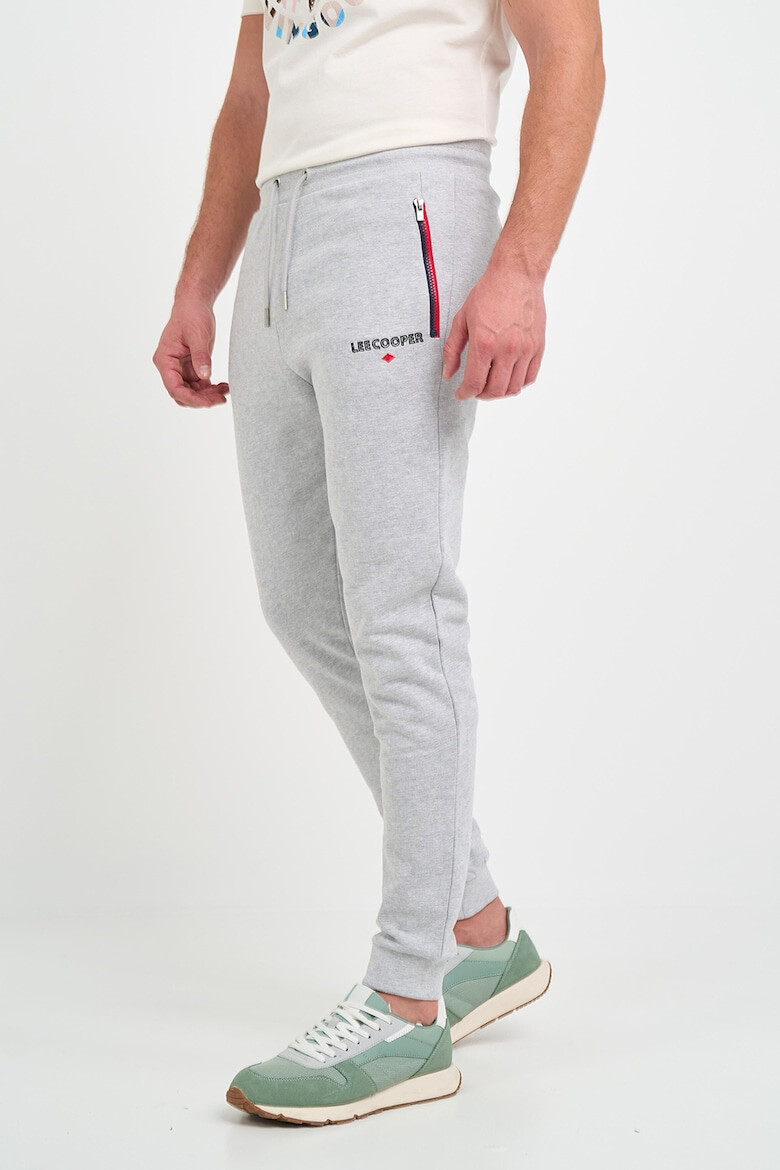 Lee Cooper Pantaloni sport cu snur si buzunare cu fermoar - Pled.ro