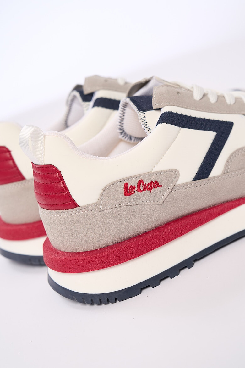 Lee Cooper Pantofi sport cu detalii de piele intoarsa sintetica - Pled.ro