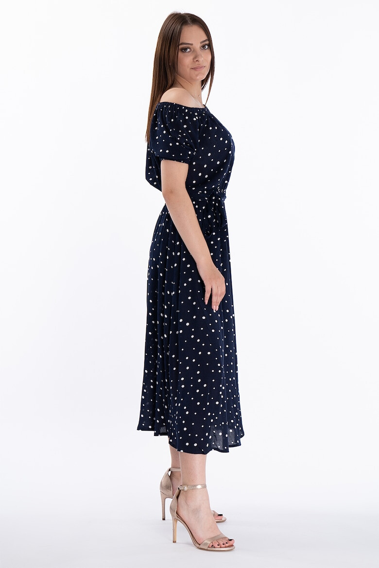 Lee Cooper Rochie midi vaporoasa cu model cu buline - Pled.ro