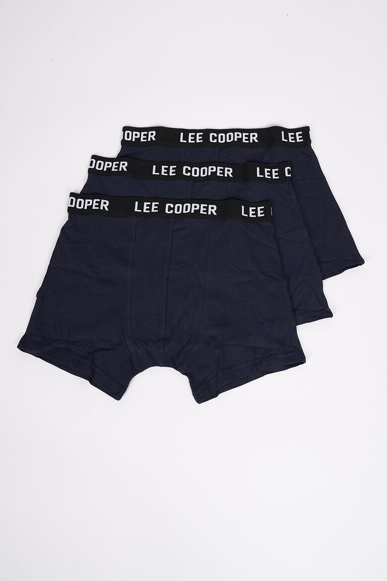 Lee Cooper Set de boxeri cu banda elastica - 3 perechi - Pled.ro